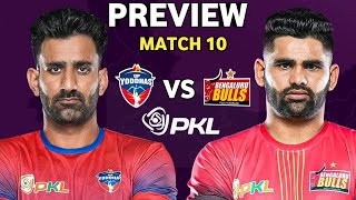 PKL 2024  Match 10  UP Yoddhas Vs Bengaluru Bulls Preview Starting 7amp Predictions [upl. by Arateehc]