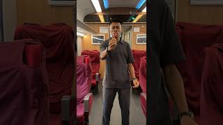 Magician change his coin 🪙 into candy on a moving train 🚊 [upl. by Assertal]