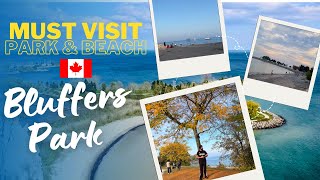 Must visit Park amp Beach 🤩 Bluffers Park Scarborough  Kiran Nation vlog [upl. by Adrien236]