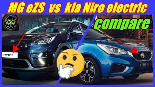 Compare MG eZS with Kia Niro electricmg eZS vs niro [upl. by Eldwon]