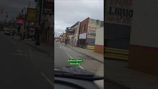 Cruising the Bustling East end of Vernor Hwy in Southwest Detroit driving urbex vibes [upl. by Junna]