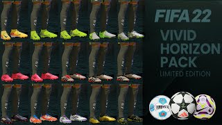 FIFA 22 BOOTPACK GLOVEPACK AND BALLPACK V7 [upl. by Codee]