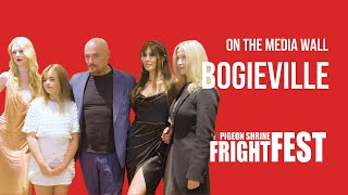 FRIGHTFEST 2024  BOGIEVILLE  Media Wall Interviews [upl. by Mata]