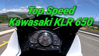 Kawasaki KLR 650 Top Speed 🔥🔥  Medina Motors [upl. by Epilef]