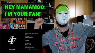 MAMAMOO  quotreality in BLACKquot FULL ALBUM REACTION [upl. by Mcripley414]