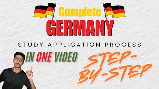 Germany Study Visa Process in one Video  Complete Detail Guide  germanyappointment germanyvisa [upl. by Daeriam]