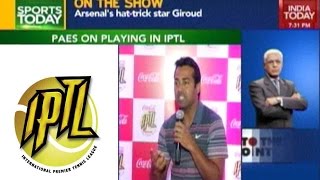 Leander Paes On The IPTL And Teamwork In Tennis [upl. by Khalin762]