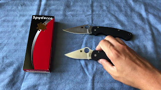 Spyderco Para 3 vs Para Military 2  Love em Both [upl. by Dranyar]