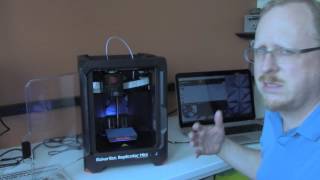 MakerBot Replicator Mini Setup Part 2 [upl. by Antony]