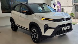 Tata Nexon Facelift 2023 😍 Fearless Plus S  Petrol MT ❤️ Fresh look new interior [upl. by Ynnek]