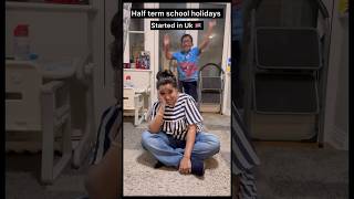 half term school holidays started in Uk 🇬🇧 the battel begins shortvideo viral [upl. by Anot]