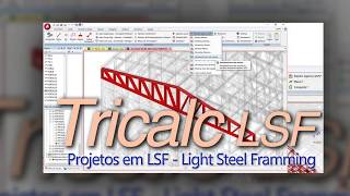 Tricalc22 Explicação do Módulo LSF de Tricalc  Vídeo 01 [upl. by Eyllom]