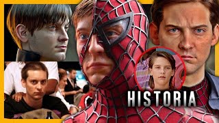 LA CRUDA Y REAL HISTORIA DEL ACTOR TOBEY MAGUIRE [upl. by Noryak687]