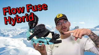 Flow Fuse Hybrid Snowboard Bindings The Best Rear Entry Binding On the Market [upl. by Kristie]