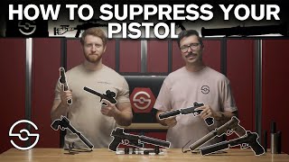 How To Suppress Your Pistol  Pistol Silencer Guide [upl. by Tigges]