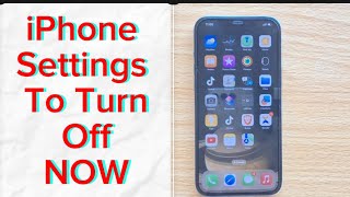iPhone Settings to Turn Off Right Now [upl. by Ahsrats231]