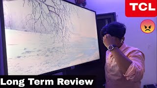 Tcl Tv Long Term Review Tcl 43 Inch 4k Tv Android Tv  My Experience With Tcl [upl. by Nanci]