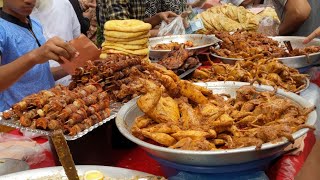 Chawkbazar  Iftar Market in Old Dhaka  Bangladeshi Street Food streetfood [upl. by Yzeerb]