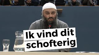 Imam Salam Ik Bepaal Mijn Antwoord En Niet U [upl. by Krigsman404]