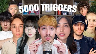 ASMR 5000 TRIGGERS WITH ASMRTIST [upl. by Airehc]