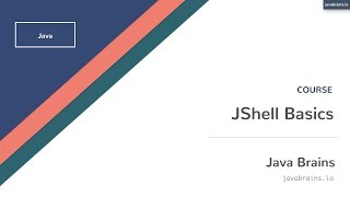 JShell Basics 01  Introduction [upl. by Tiloine]