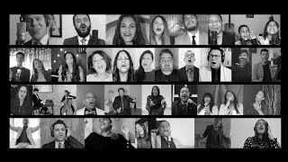 Canción  Junior Kelly Marchena y más de 40 Cantantes Adventistas Video Oficial music [upl. by Wendy680]