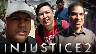 Injustice 2 Capture Event  YOU WONT BELIEVE WHO I MET Vlog [upl. by Lorain]