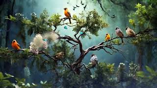 🌿🐦 Calm Your Mind with Forest Sounds Relaxing Birdsong and Soft Sleep Music [upl. by Huang]