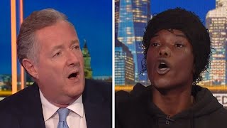 Piers Morgan vs TikToker Mizzy After His Arrest For His Pranks [upl. by Lauren809]