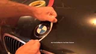 BMW Hood Emblem Replacement DIY Roundel Replacement Made Easy [upl. by Attenauqa]