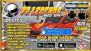 UPDATE‼️FR Legends Mod Apk V036 Terbaru 2024  Unlimited Money amp Coins [upl. by Ahtiekahs]