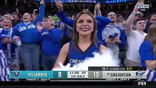 Creighton Mens Basketball vs Villanova Highlights 12202023 [upl. by Adnarom]