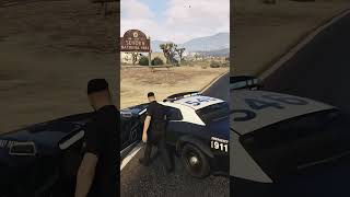 GTA Wasted Moment Police Vs Franklin gta gta5 gaming shorts trending [upl. by Benton573]