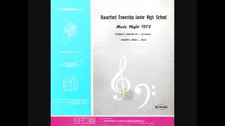 1972 Haverford Township Junior High School Music Night [upl. by Adnicaj]