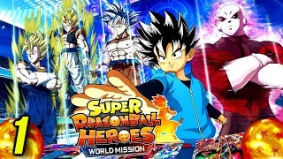 La STORIA di GIOSEPH in DRAGON BALL HEROES Super Dragon Ball Heroes World Mission ITA Parte 1 [upl. by Chaiken]