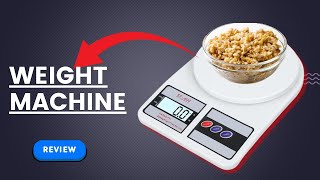 Digital Kitchen Scale Review Grams amp Ounces Tare Function LCD Display  Mad tech [upl. by Horten]