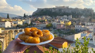 Loukoumades The Delicious Greek Donuts [upl. by Narot565]