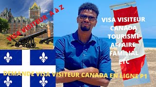 Comment créer un Compte Clégc pour visa Canada  partie 1 [upl. by Tiebold785]