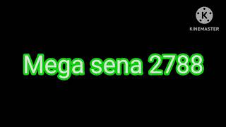 Mega sena 2788 [upl. by Gonzalez]