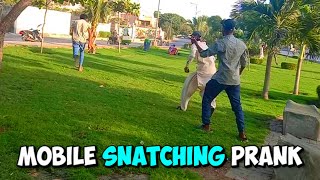 Mobile Snatching Prank  By Billu Bajwa  Prank Video [upl. by Reinhart]