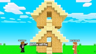 PRANKING My Friends House In Camp Minecraft  JeromeASF [upl. by Atikaj]