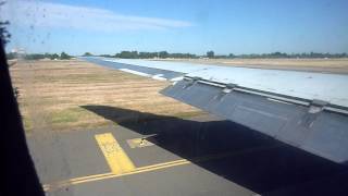 Takeoff from Sacramento McClellan in an ATI DC8 [upl. by Nasaj585]