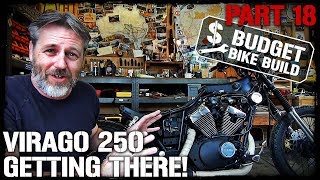 Virago 250 Build  PART 18 Getting There [upl. by Stich922]