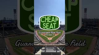 The single worst seat at Guaranteed Rate Field home of the Chicago White Sox mlb baseball [upl. by Maridel]