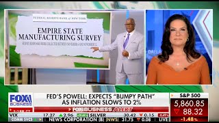 As Inflation Slows to 2 Powell Expects a Bumpy Path — DiMartino Booth with Charles Payne of FBN [upl. by Redlac873]