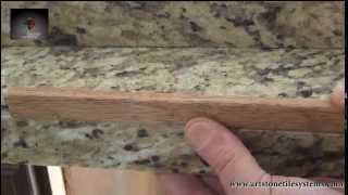 Tile Countertop Edge Options [upl. by Inalem]