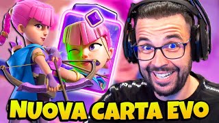 Proviamo gli ARCIERI EVOLUTI in un Nuovo DECK  CLASH ROYALE [upl. by Mariano]