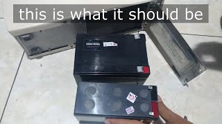 Replacing UPS APC 650 battery [upl. by Jacquie]