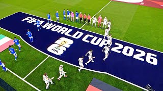 ITALY vs GERMANY  FIFA World Cup 2026™ Final  Full Match  Realistic PES Gameplay [upl. by Warga]