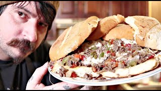 A Budget Philly Cheesesteak Under 10  HOW TO  Philly Cheese Steak Recipe [upl. by Grubman]